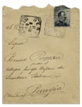 Rudolph Valentino Autograph Letter Twice-Signed From Agricultural School, Including With His Surname Rodolfo Guglielmi -- ''...how much considerable satisfaction...floriculture, gives...''